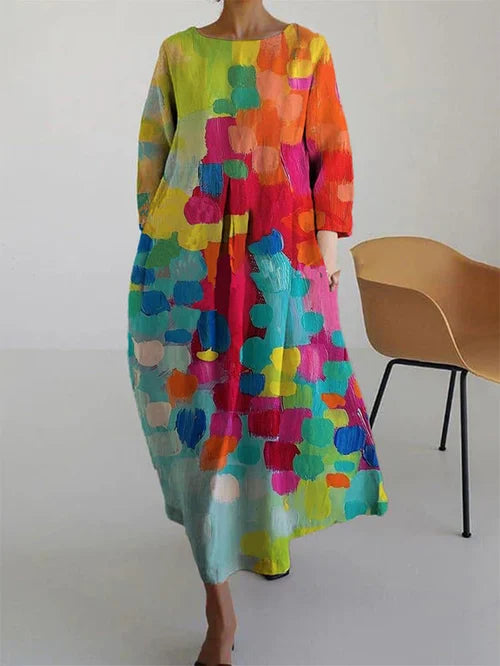 Women's Floral Summer Maxi Dress