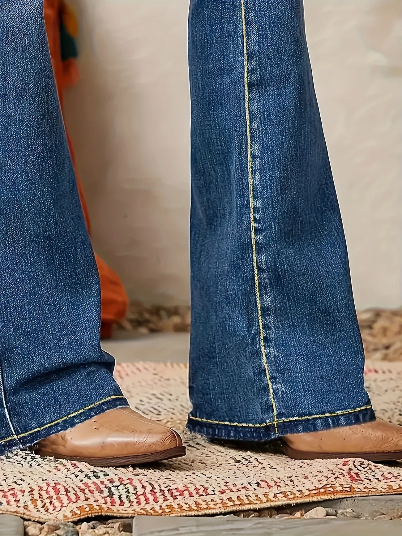 Women's High-Rise Sculpting Flared Denim Jeans