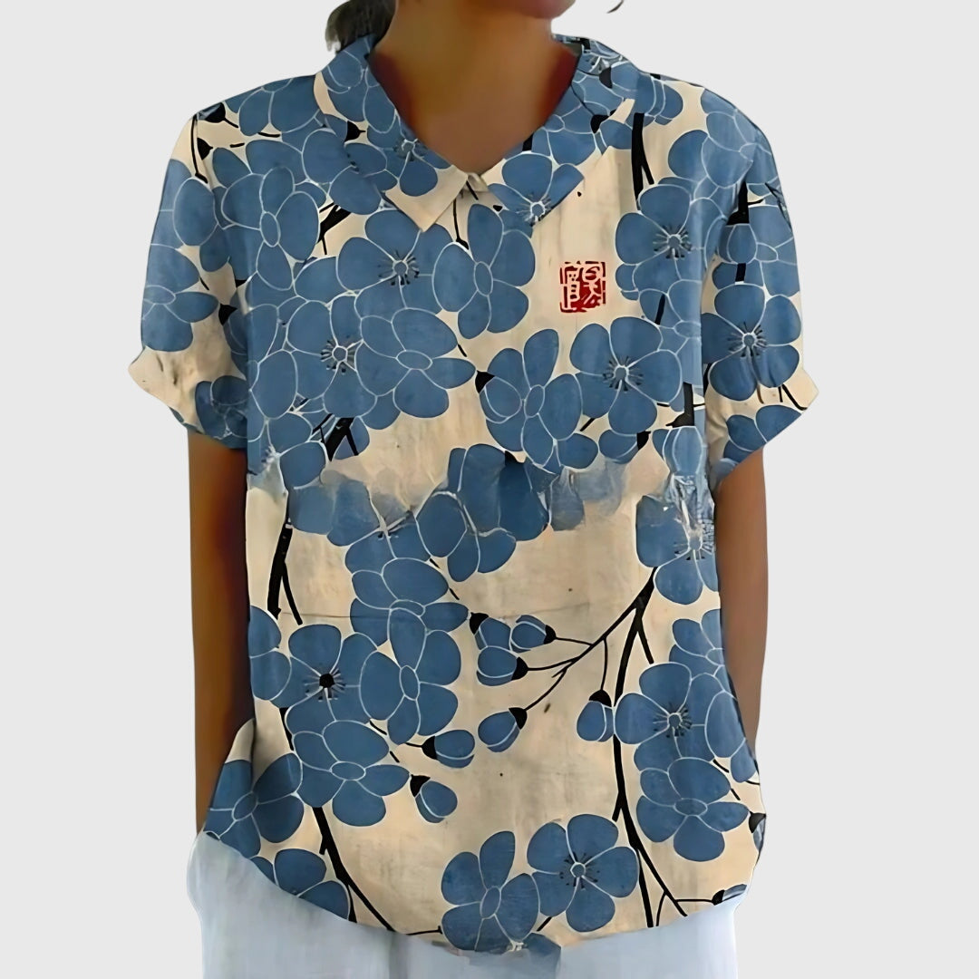 Blue Flowers / 5XL