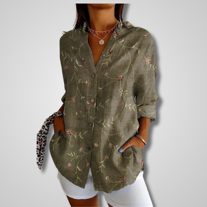 Women's Casual Retro Summer Blouse