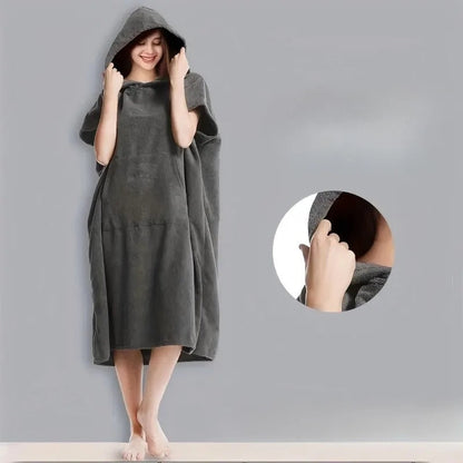 Women's Summer Beach Poncho Dress