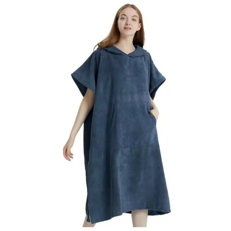 Women's Summer Beach Poncho Dress
