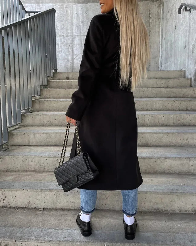 Women's Full-Length Classic Trench Coat