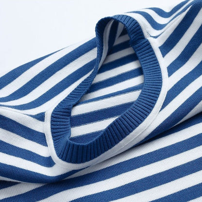 Long-Sleeve Striped T-Shirt for Women