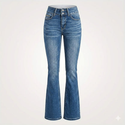 Women's High-Rise Sculpting Flared Denim Jeans