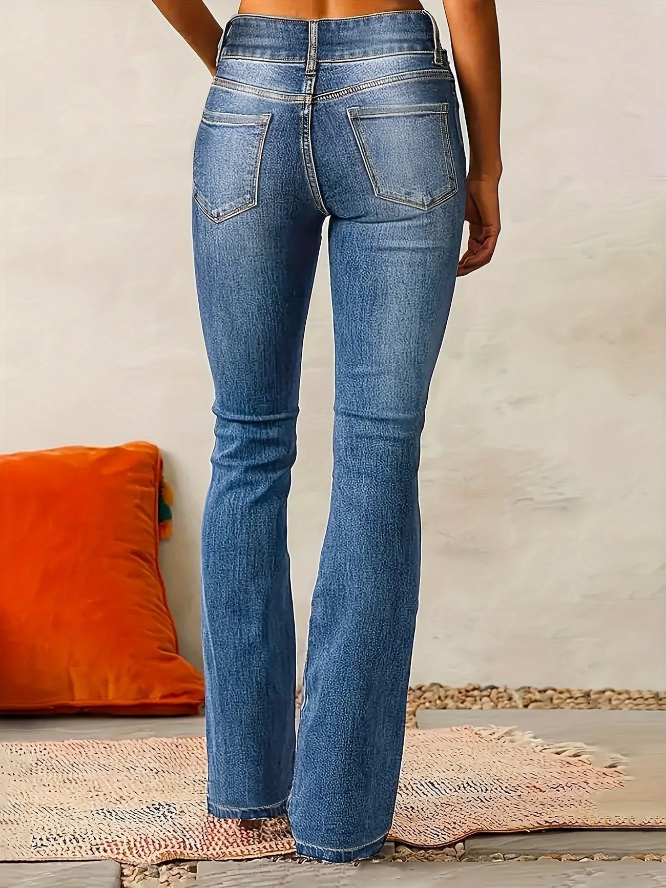 Women's High-Rise Sculpting Flared Denim Jeans