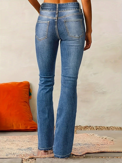 Women's High-Rise Sculpting Flared Denim Jeans