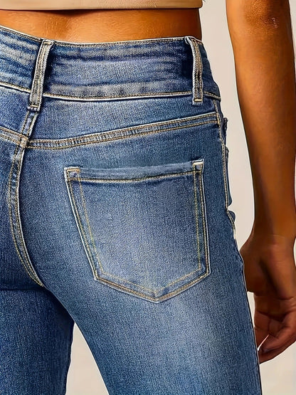 Women's High-Rise Sculpting Flared Denim Jeans