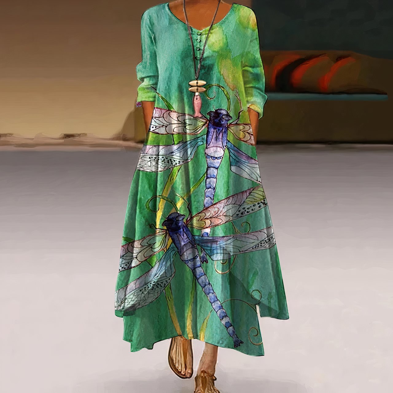 Green / 3XL