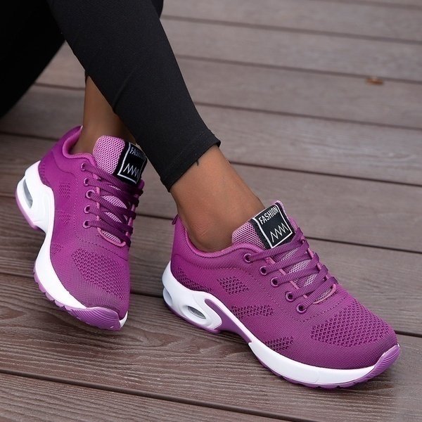 Cushioned Memory Foam Orthopedic Walking Shoes for Women