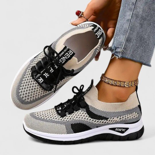 Women's Breathable Mesh Orthopedic Walking Sneakers