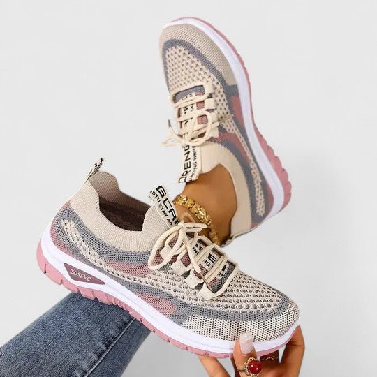 Women's Breathable Mesh Orthopedic Walking Sneakers