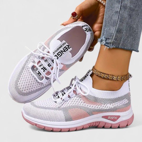 Women's Breathable Mesh Orthopedic Walking Sneakers