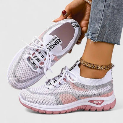 Women's Breathable Mesh Orthopedic Walking Sneakers