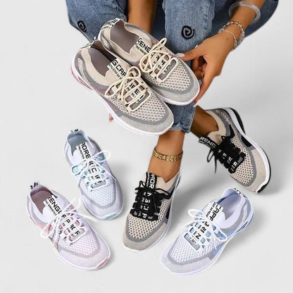 Women's Breathable Mesh Orthopedic Walking Sneakers