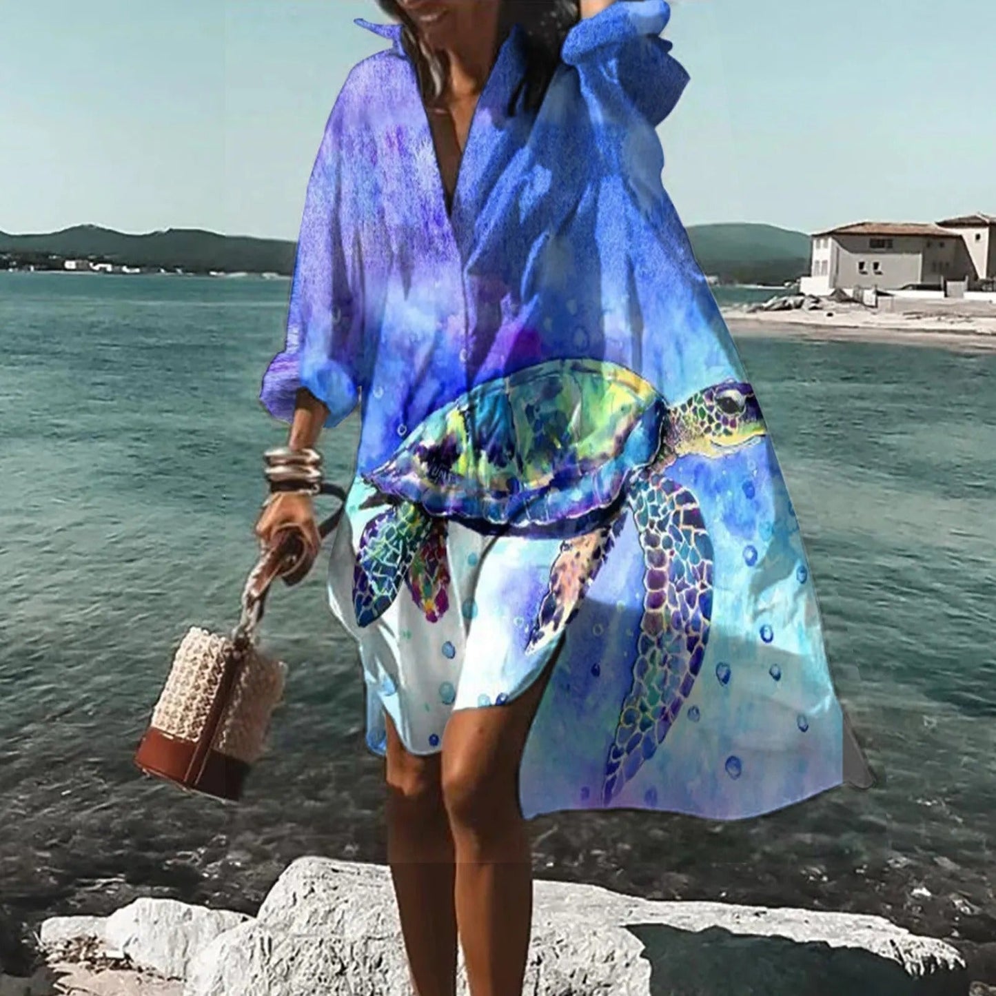Women's Everyday Summer Shirt Dress