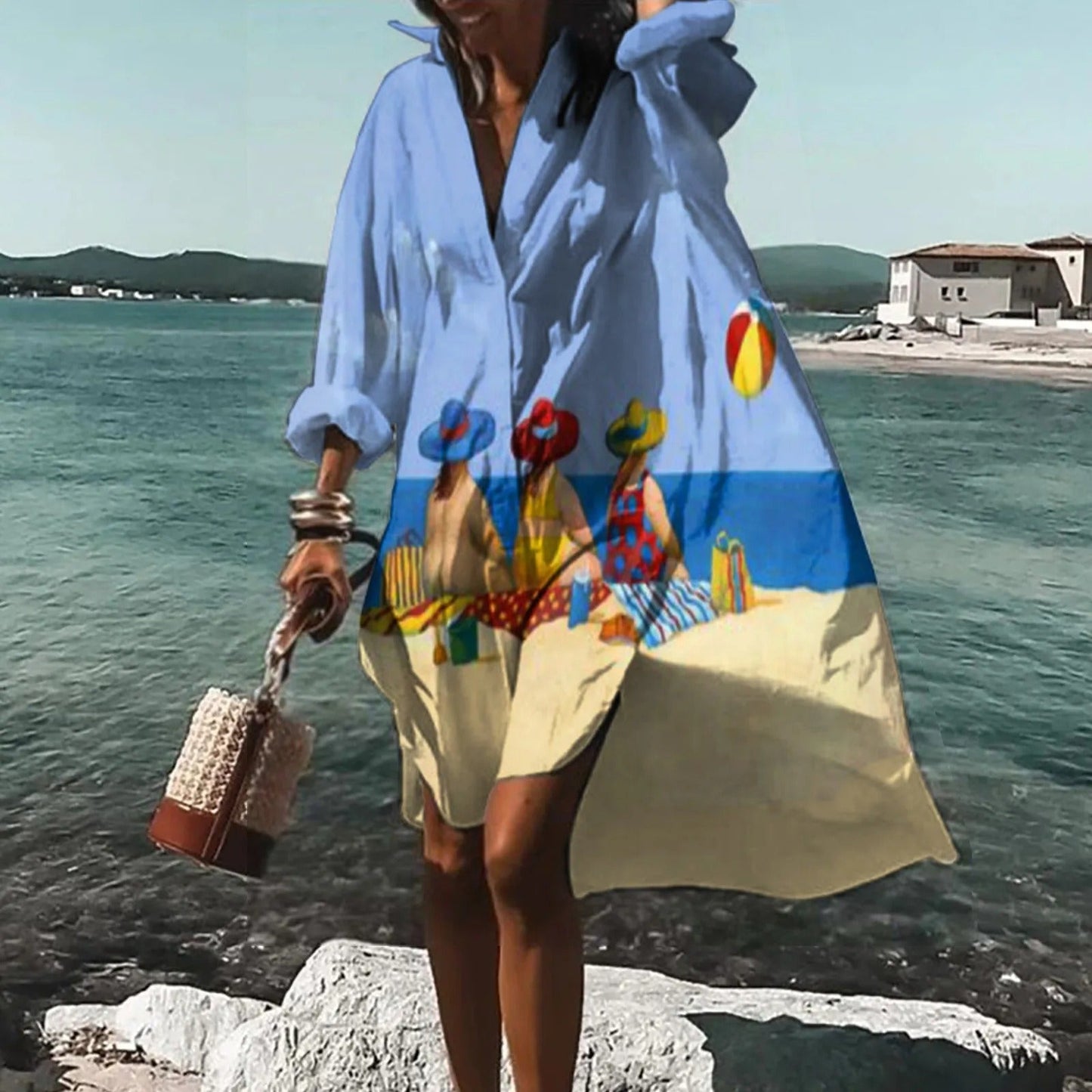 Women's Everyday Summer Shirt Dress