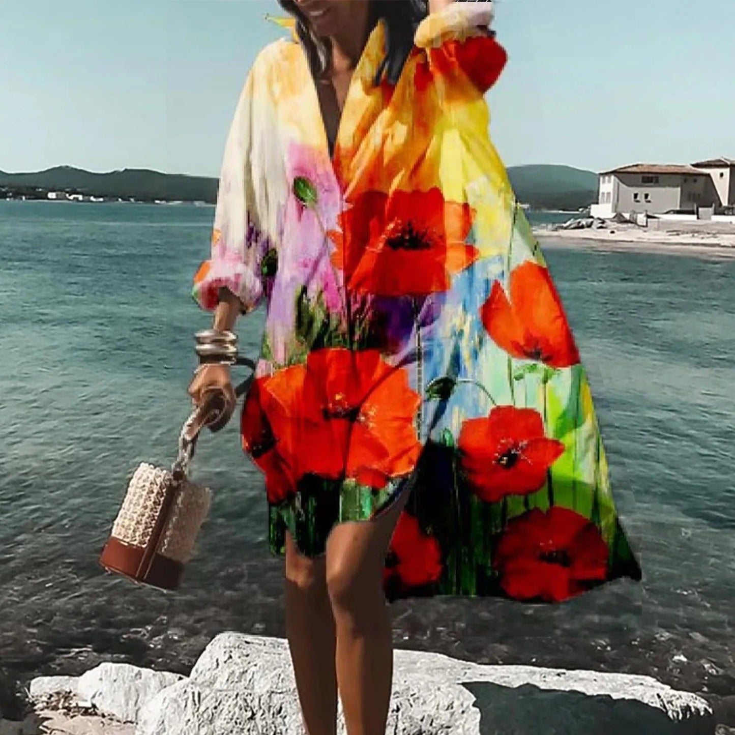 Women's Everyday Summer Shirt Dress