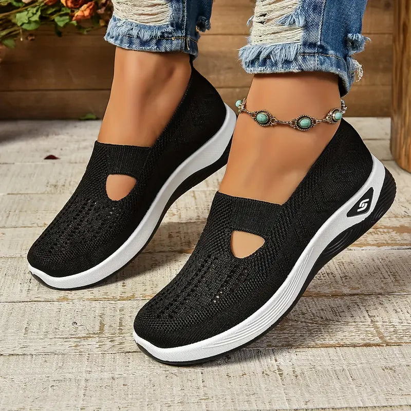 Orthopaedic Non-Slip Comfort Trainers with Removable Insole