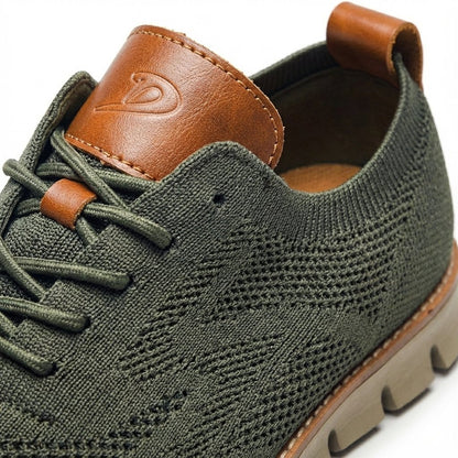 Men's Lightweight Mesh Lace-Up Casual Sneakers