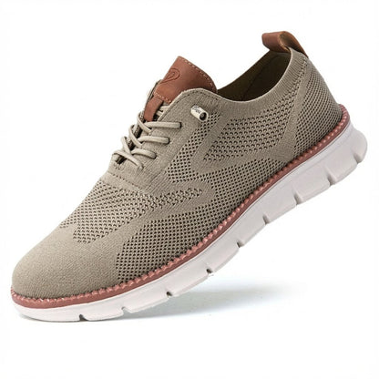 Men's Lightweight Mesh Lace-Up Casual Sneakers