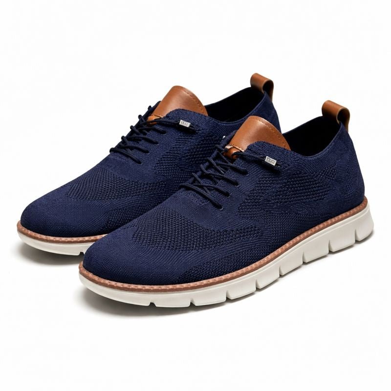 Men's Lightweight Mesh Lace-Up Casual Sneakers