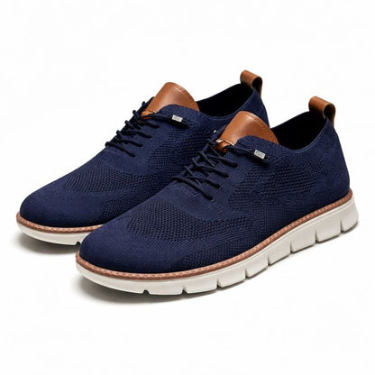 Men's Lightweight Mesh Lace-Up Casual Sneakers