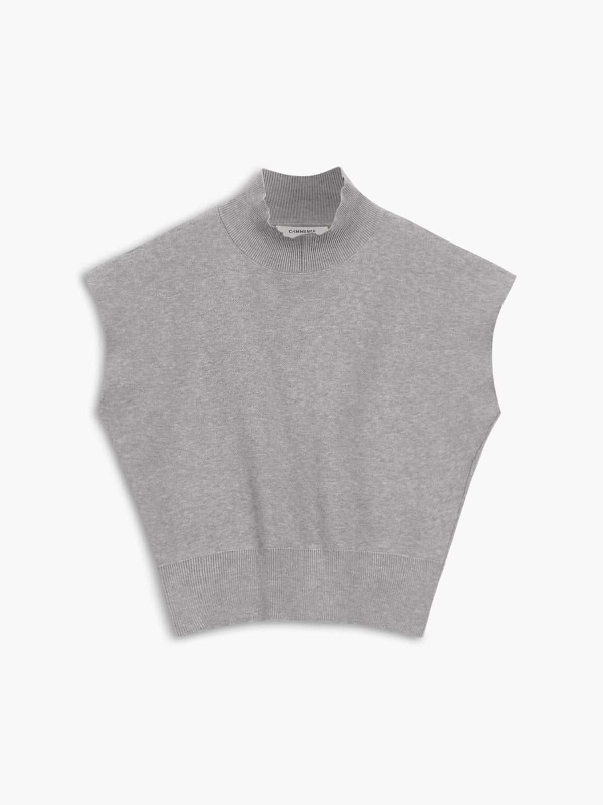 Women's Short-Sleeve Mock-Neck Casual Top