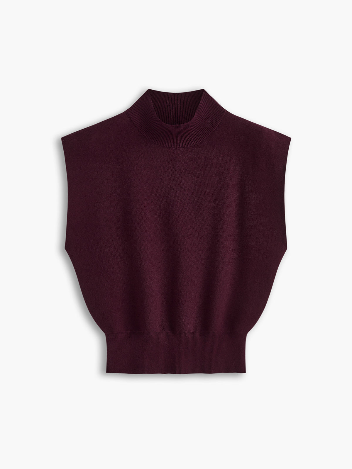 Women's Short-Sleeve Mock-Neck Casual Top