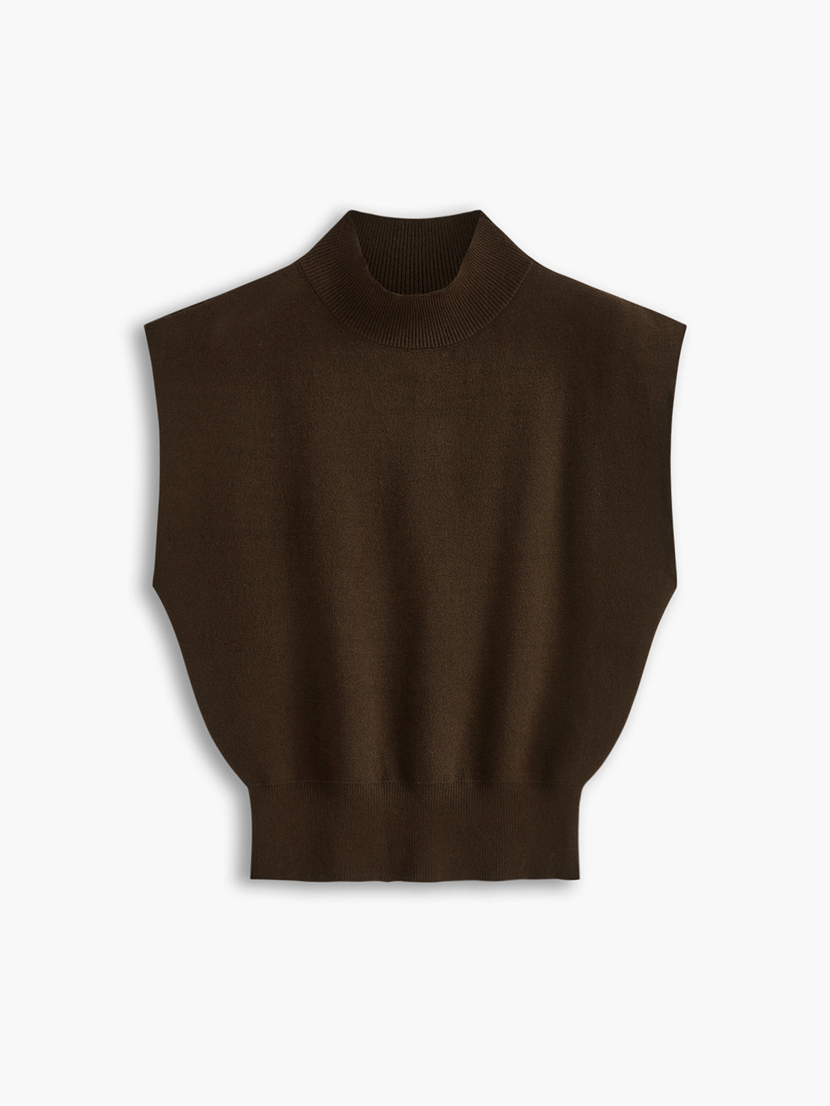 Women's Short-Sleeve Mock-Neck Casual Top