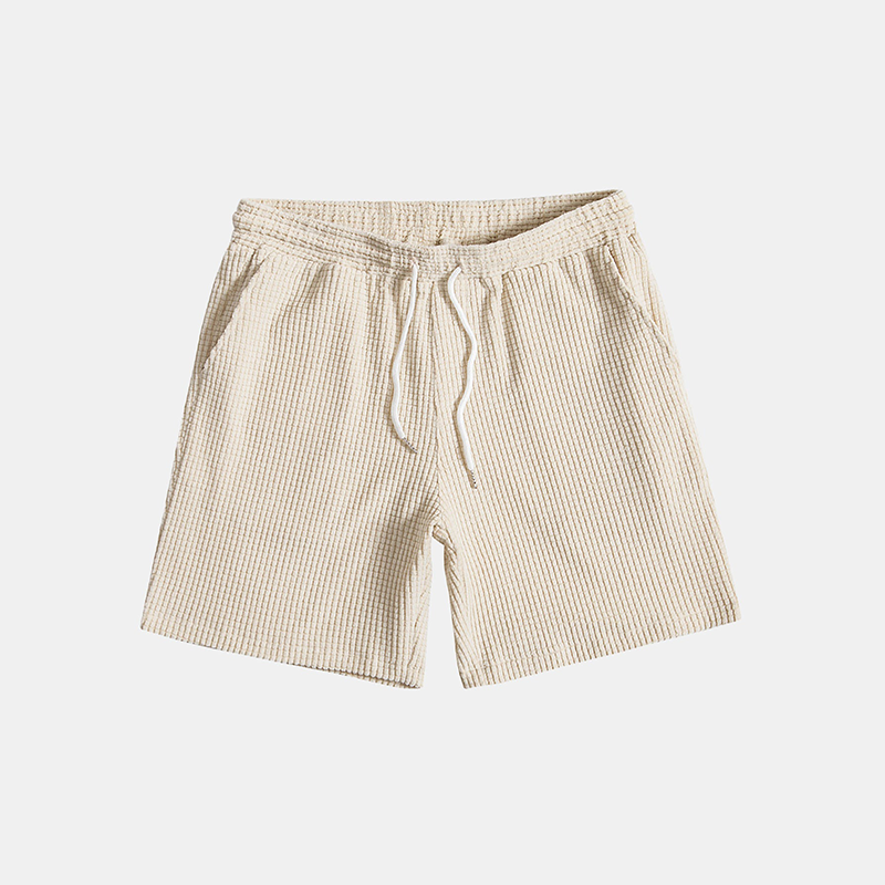 Men's Casual Short-Sleeve Shirt and Shorts Two-Piece Outfit