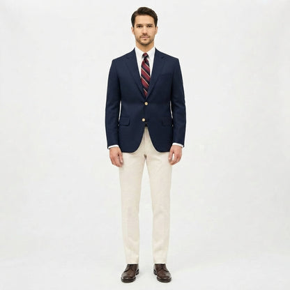 Men's Tailored Lightweight Spring Blazer Jacket