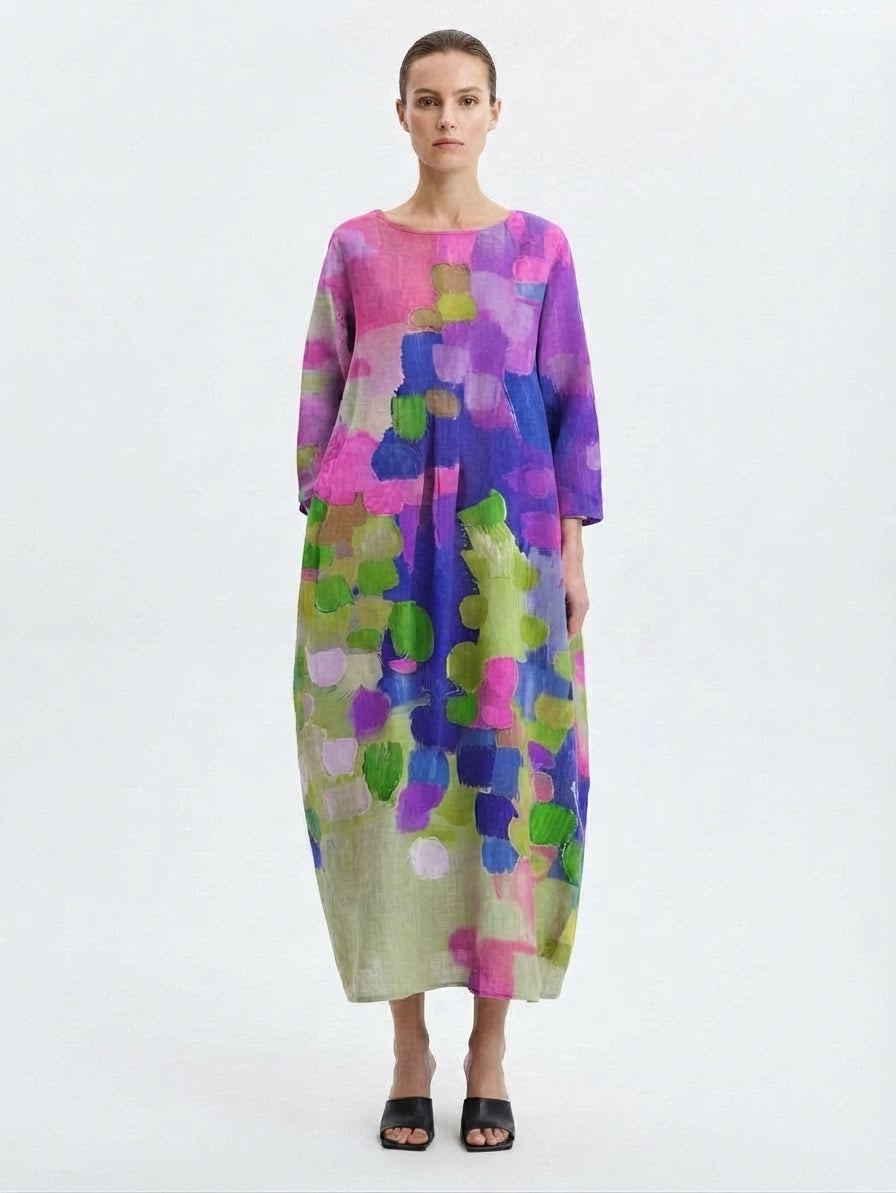 Women's Floral Summer Maxi Dress