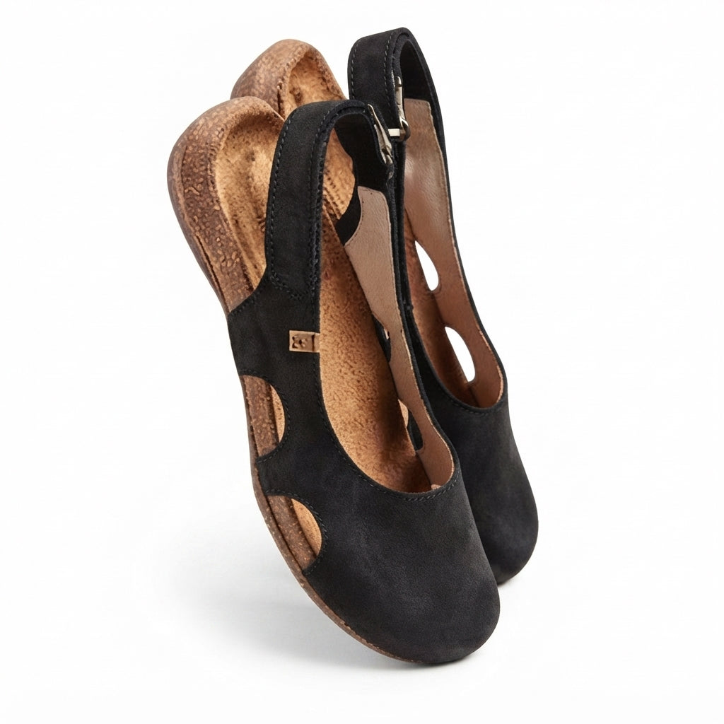 Women's Open-Side Slingback Flats