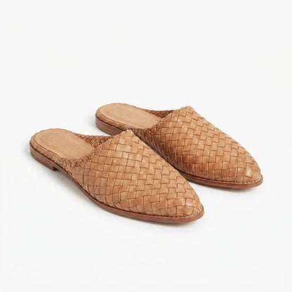 Women's Braided Slip-On Flat Shoes