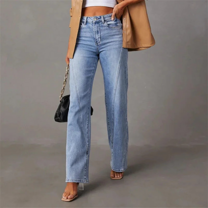 Women's Classic Straight-Leg Denim Jeans