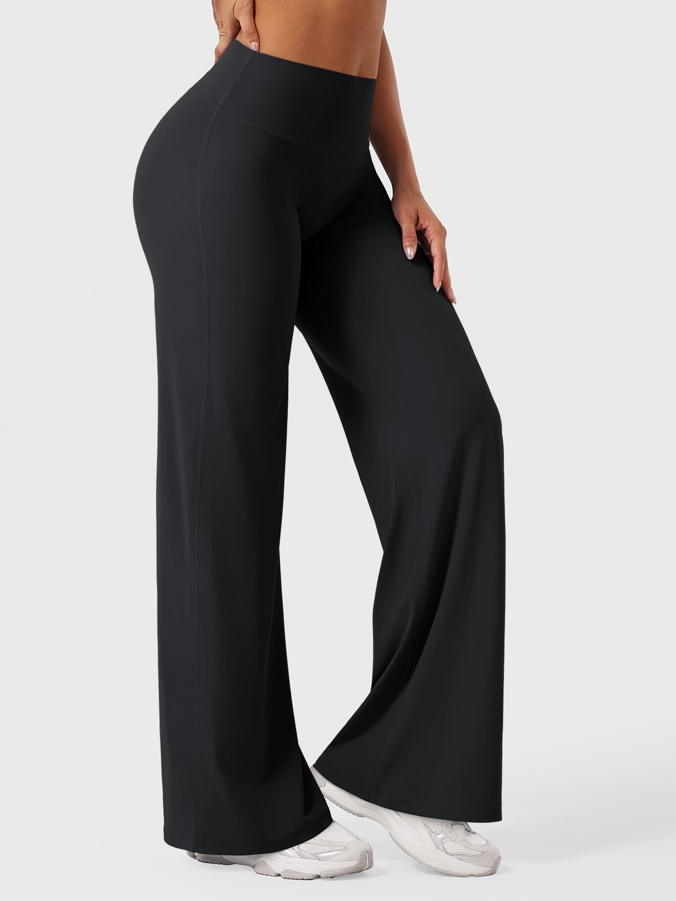 Women's High-Rise Summer Flare Trousers