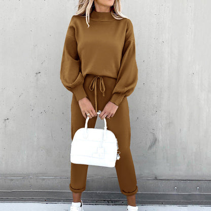 Women's Relaxed-Fit Two-Piece Loungewear Set
