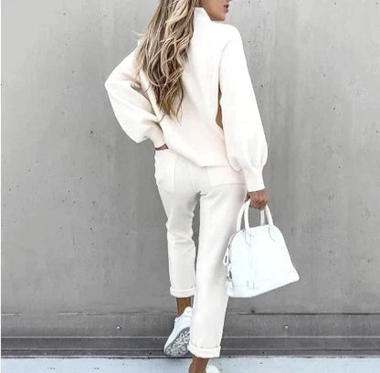 Women's Relaxed-Fit Two-Piece Loungewear Set