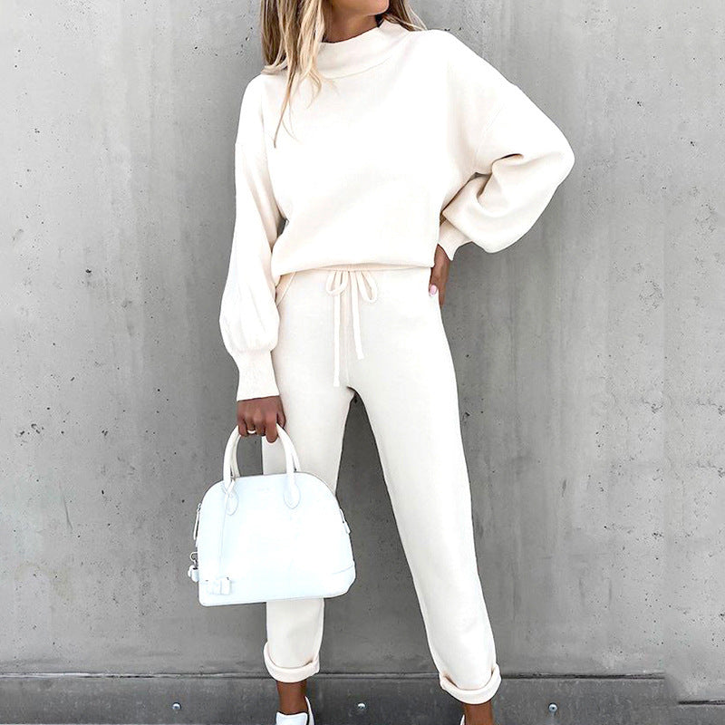 Women's Relaxed-Fit Two-Piece Loungewear Set